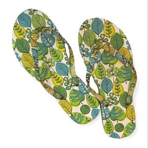 Vera Bradley Lime's Up Flip Flops